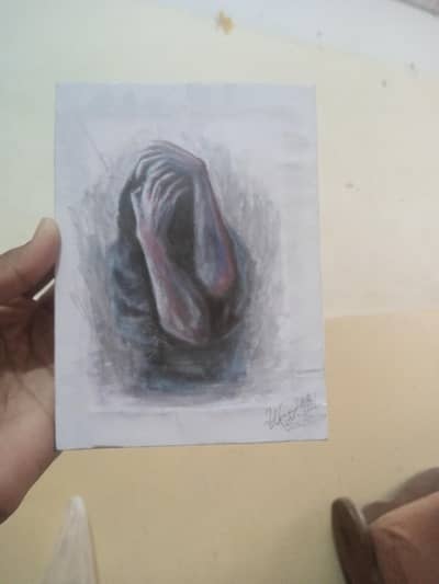 A picture of desperation man