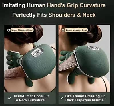 Smart Finger Pressure Neck Massager cash on  COD parcel open to allow