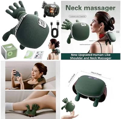 Smart Finger Pressure Neck Massager cash on COD parcel open to allow
