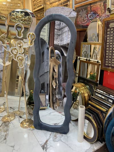 Poshish standing mirror with led lights