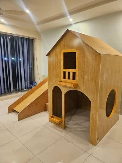 wooden playhouse