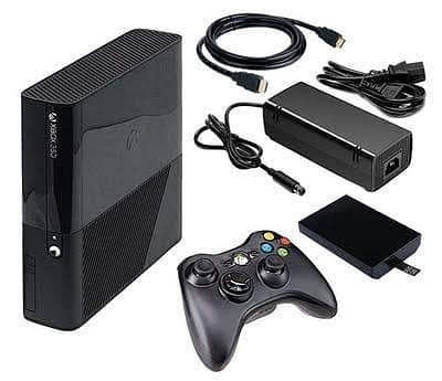 Xbox 360 with Controller & LCD 2