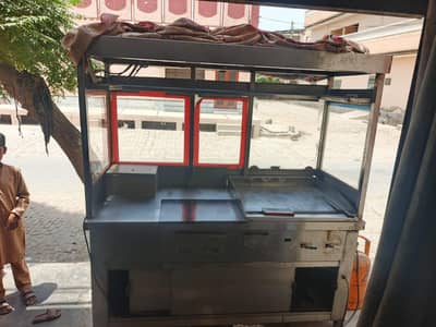 Shawarma counter