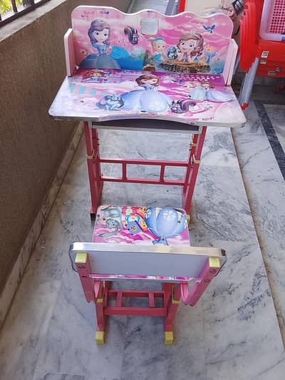 Study table with chair
