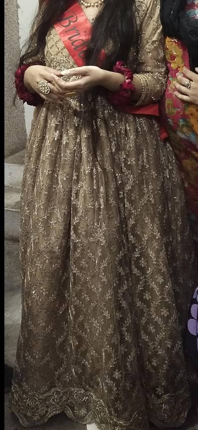 This is ready to wear dress for party wear or brides as well .