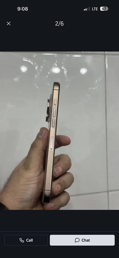 Iphone 16 pro max pta approved 256 with box cable
