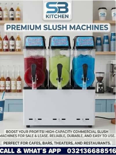 Slush Machine Frozen Drink Granita Juice Ice Commercial Slush Machine