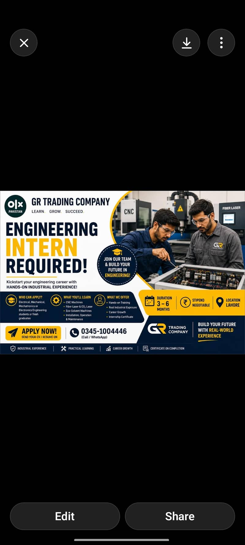 Internee Engineer 0