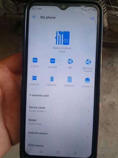Tecno Spark 7T gib 64gb