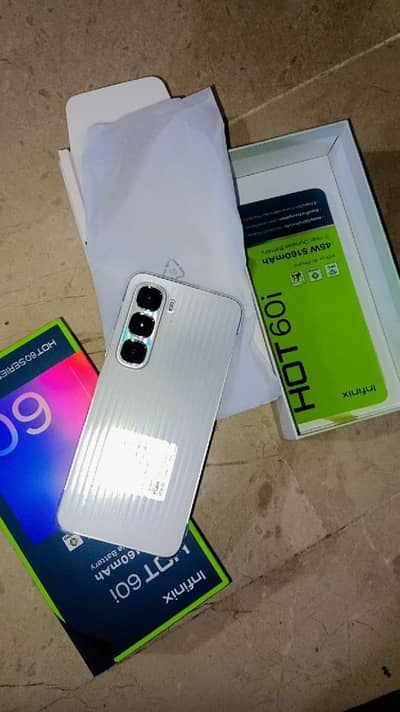 Infinix Hot 60i 8+5 GB 256 gb new