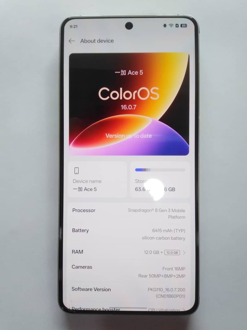 One Plus Ace 5 0