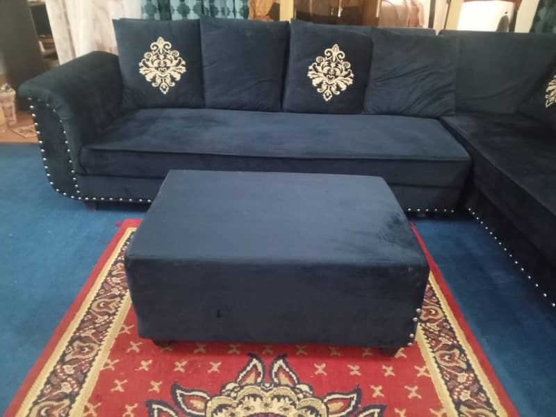 Corner Sofa Center Table set 1