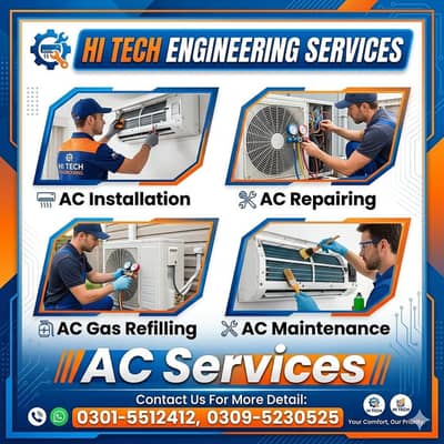 Ac installation ac service ac gas filling ac repairing ac maintenance