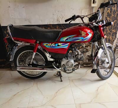 Honda cd70 2024 model All Punjab registered