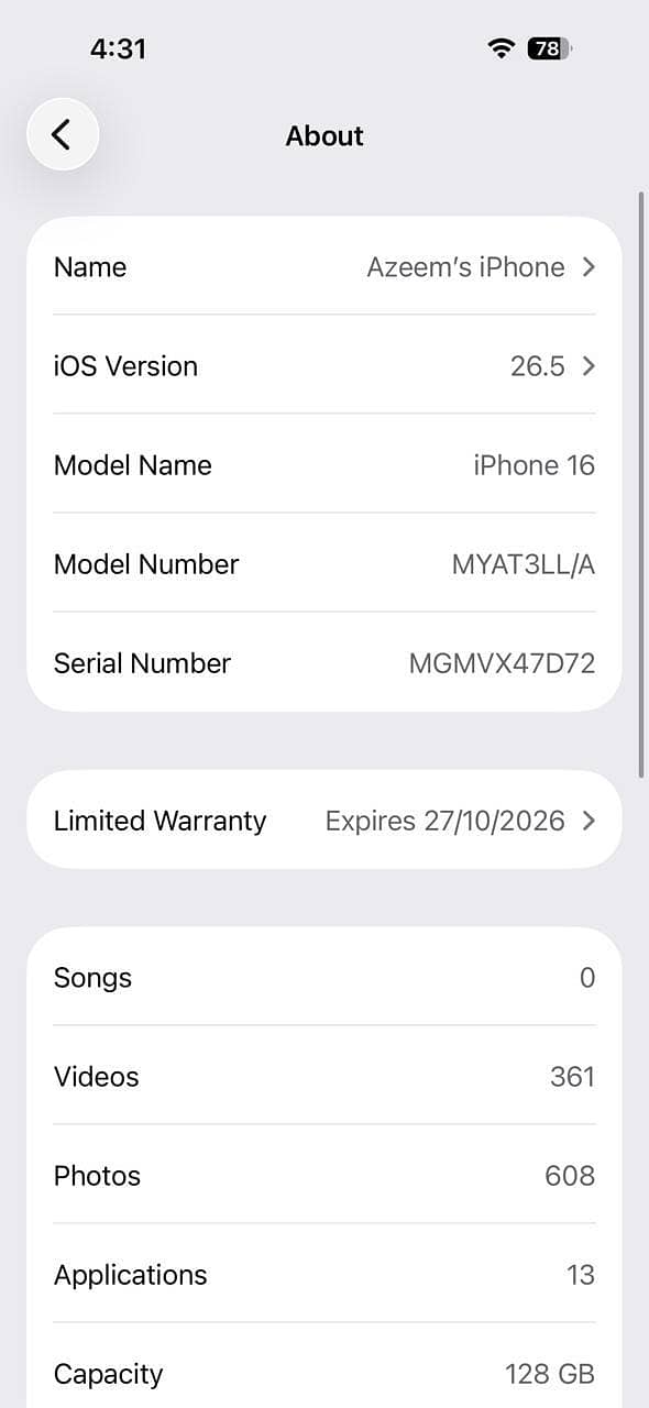 Apple iPhone 16 7