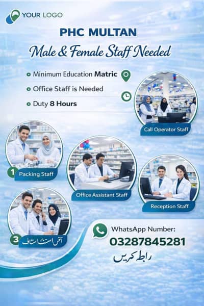 office jobs male and female