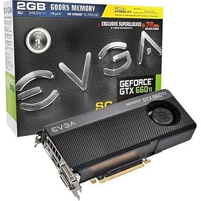 EVGA GTX 660 Ti Graphics Card