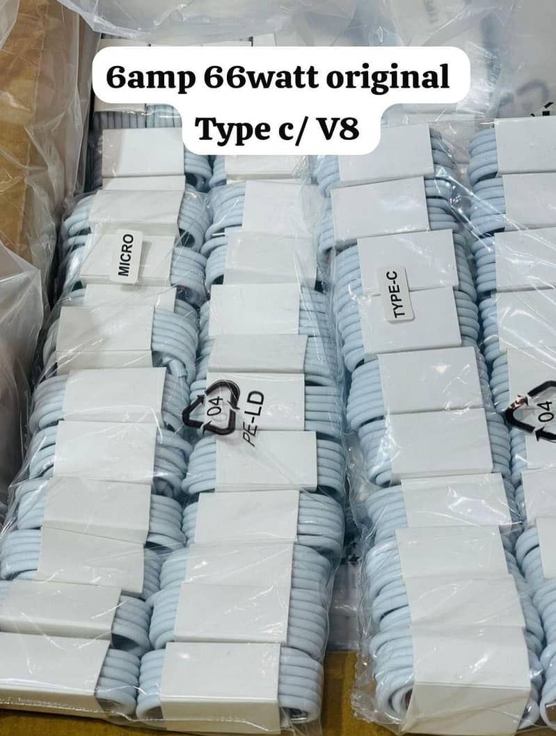 Charging Data Cable micro & Type C V8 0