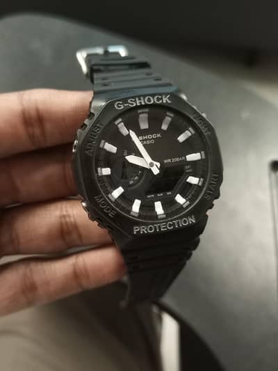 Casio G-Shock 5611 GA-2100 Carbon Core Gaurd Japan movt 96CU4R