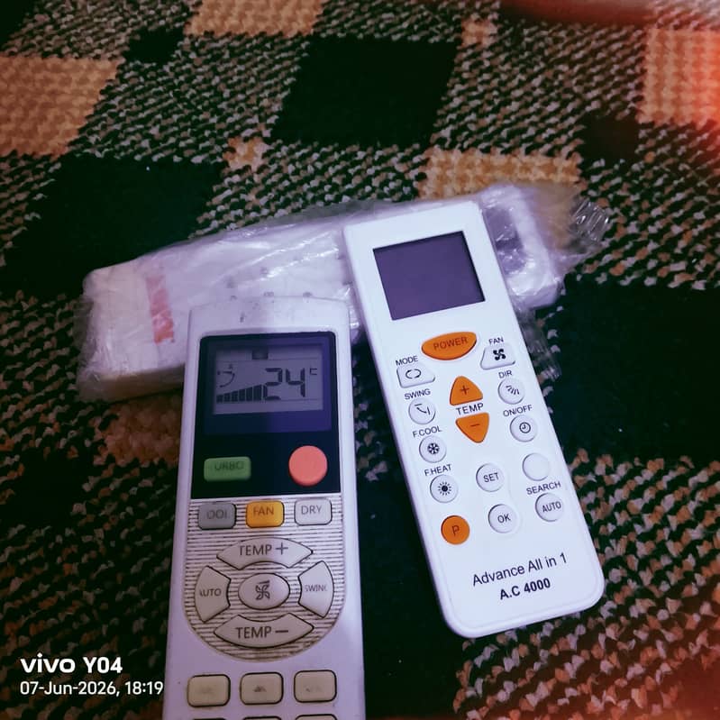 2 A,C remote 2