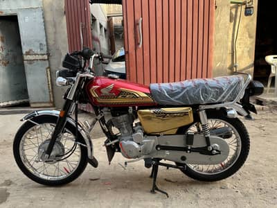 Honda Cg 125 gold edition model 2025 for sale 03290347338//03708340134