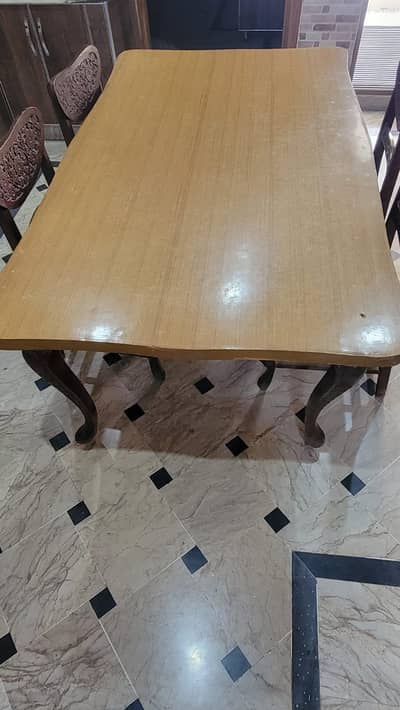 Dining Table Set with 4 Chairs – Good Condition, Price Negotiable
