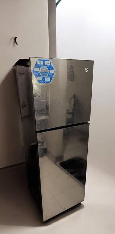 PEL Glass Door Refrigerator | Black Color | Fridge & Freezer