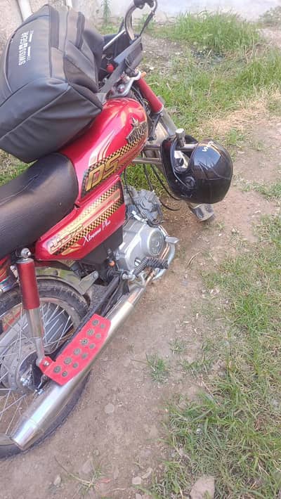 unique 70cc 25 model  Run in just 4k kilometer