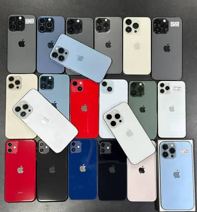 iPhone 11 12 13 14 15 16 Pro, Pro Max Official PTA Approved 128/256gb