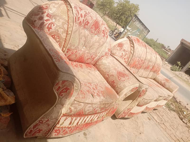 complete sofa set used 1