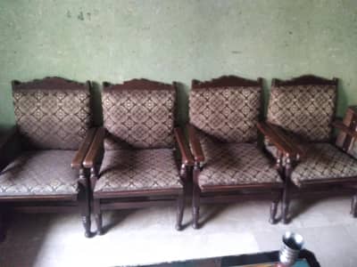 tali wooden chairs