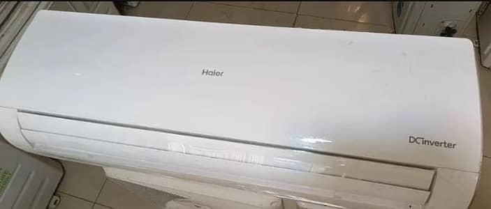 Haier 1.5 ton inverter ac heat and cool totally genuine good condition