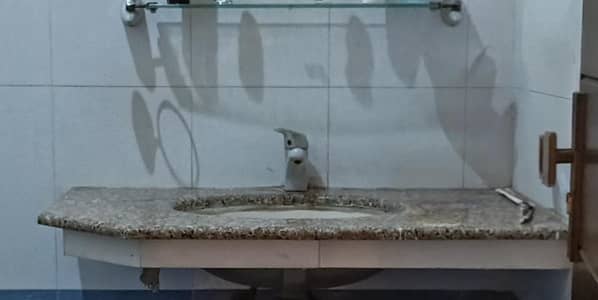 Marble Vanity With Bowl and WC Flush