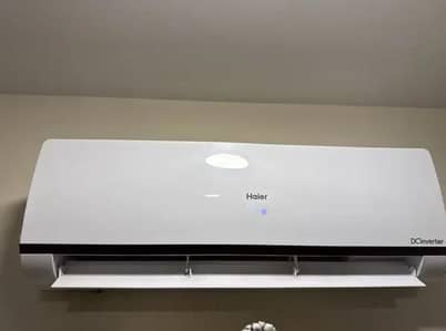 Haier 1.5 ton inverter dc inverter heat and cool totally genuine