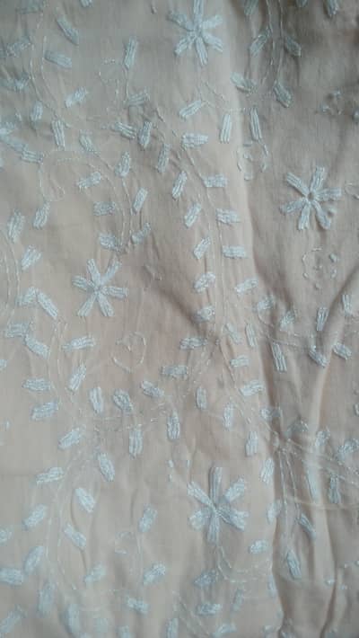 7.5 Meter Hand Made Multani Chikankari Suit | Last Piece