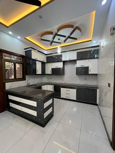 Brand New House 120 sq Yards Single Story Sector Q Gulshan-e-Maymar