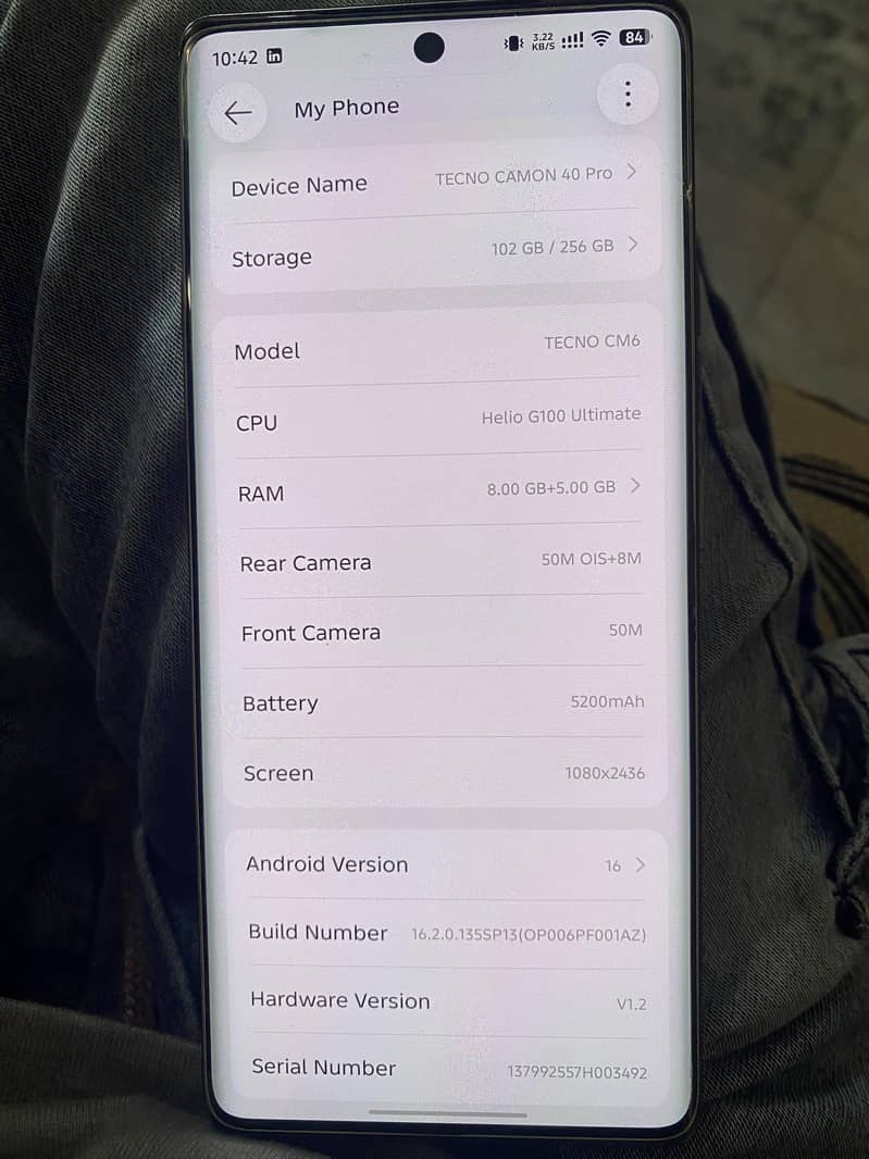 Tecno CAMON 40 Pro 9