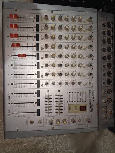 15 inches speaker with peavey  mixer