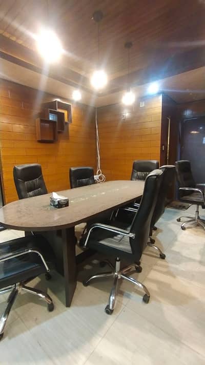 Fully Furnished 1300sqft 2nd Floor ,Lift Plaza Renovated Office Available For Rent In E-11