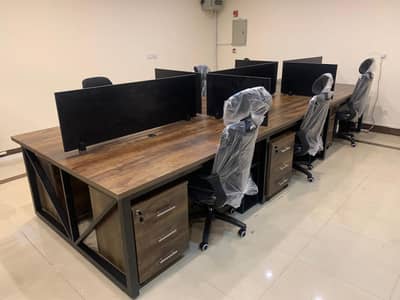 workstation, Staff table, Study table, co-work space IT house