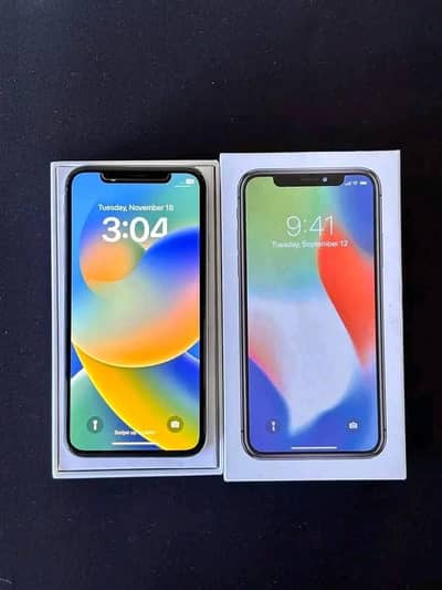 iphone x 256GB  (no open no repair) (PTA approved) all ok