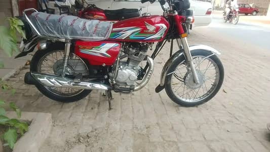 Honda CG 125 | Model 2023/24 | Hyderabad Number | Call 0346-8875925