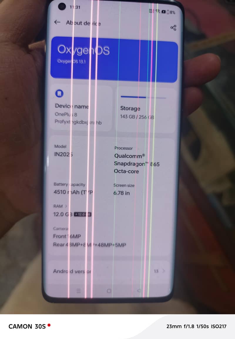 One Plus 8 Pro 4