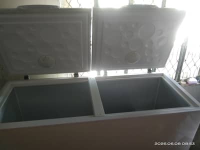 Double door freezer new only 3 month used