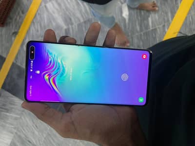 Samsung Mobile S10 Plus 8 256 5g singl sim patch exchange be ho jay ga