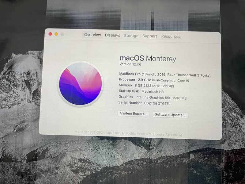 MacBook Pro 2016 1