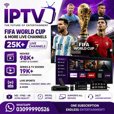 Iptv proudly presents 0309990526‼FHD IPTV MOST ATTRACTIVE ‼SERVICE
