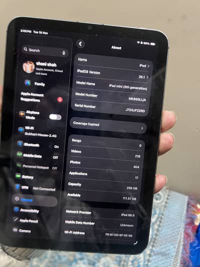 iPad mini 6 256gb cellular