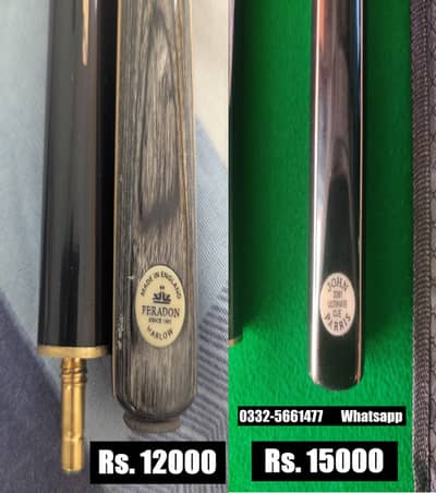 2 New Sticks || John Paris Cue || Perdon ||