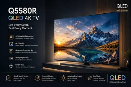 Samsung Q5580R QLED 4K Smart TV